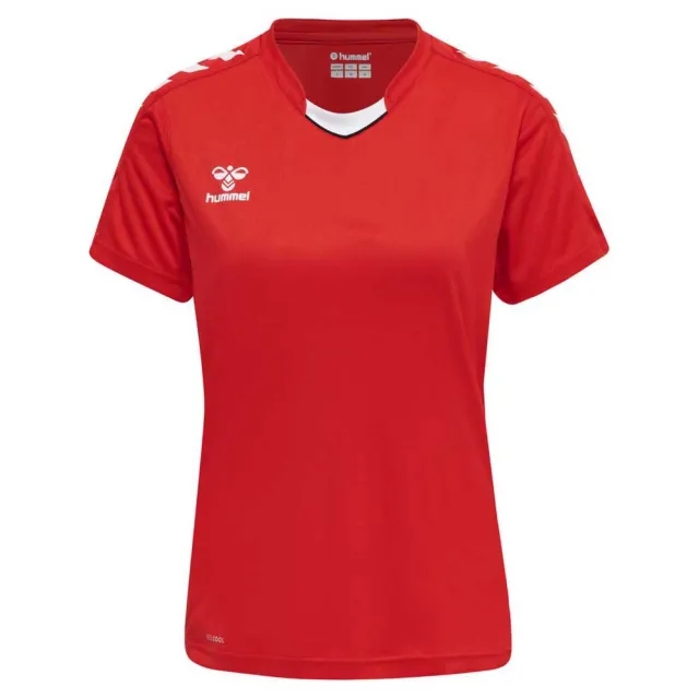 Hummel Core Xk Poly Short Sleeve T-shirt  - Red