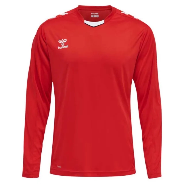 Hummel Core Xk Poly Long Sleeve T-shirt  - Red