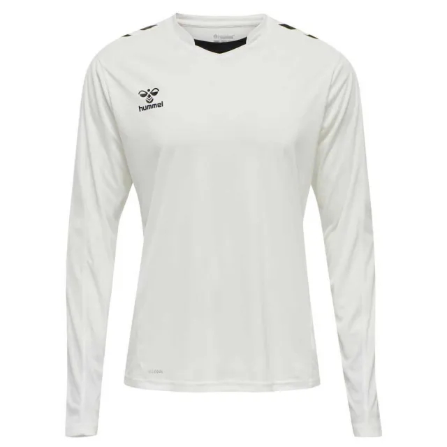 Hummel Playershirt Core L/S - ['White']