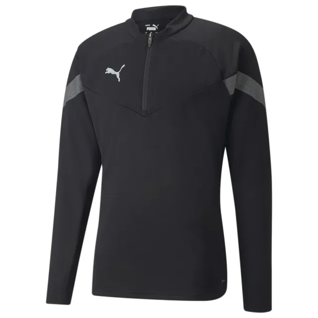 Puma Training Shirt Teamfinal 1/4 Zip - ['Black']