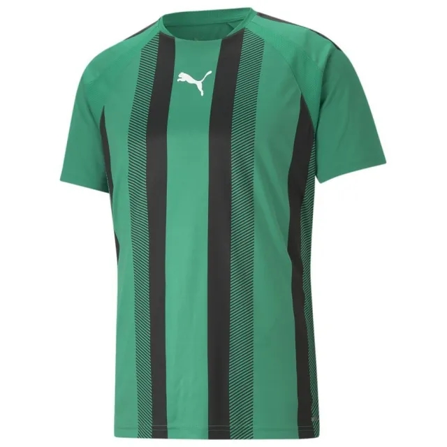 Puma - Jersey teamLIGA Striped Green Black