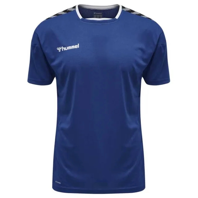 Hummel Authentic Poly Short Sleeve T-shirt  - Blue