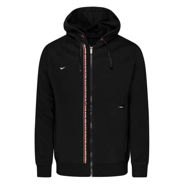 Nike F.C. Hoodie Tribuna Fleece - ['Black']