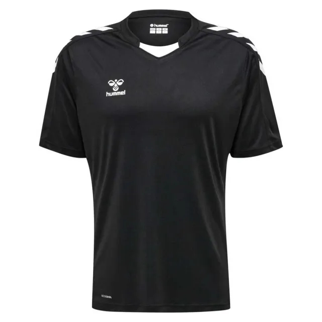 Hummel XK POLY JERSEY S/S - Black