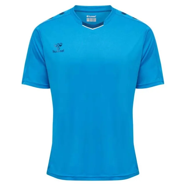 Hummel Core Xk Poly Short Sleeve T-shirt  - Blue
