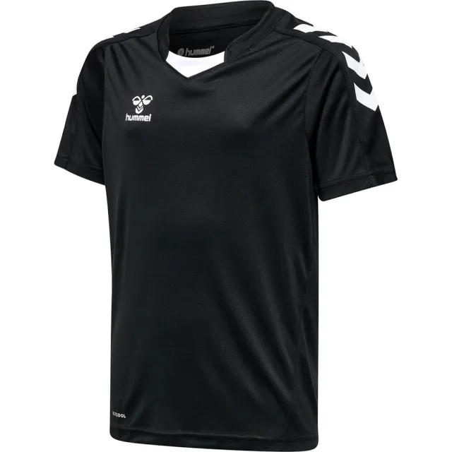 Hummel XK POLY JERSEY S/S KIDS - Black