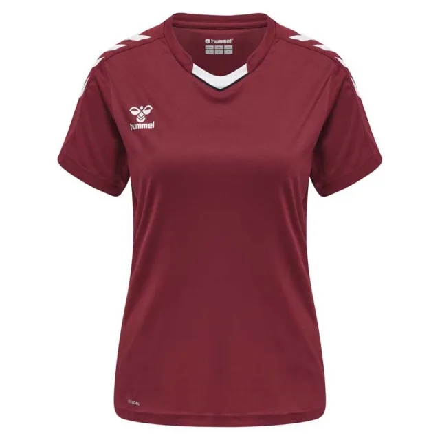 Hummel Core Xk Poly Short Sleeve T-shirt  - Red