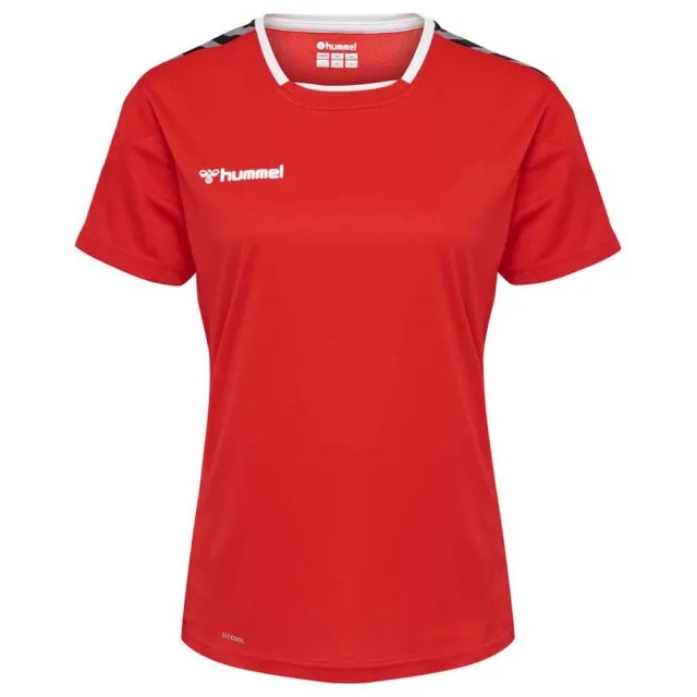 Hummel Sports Top With Chevrons - ['Red']