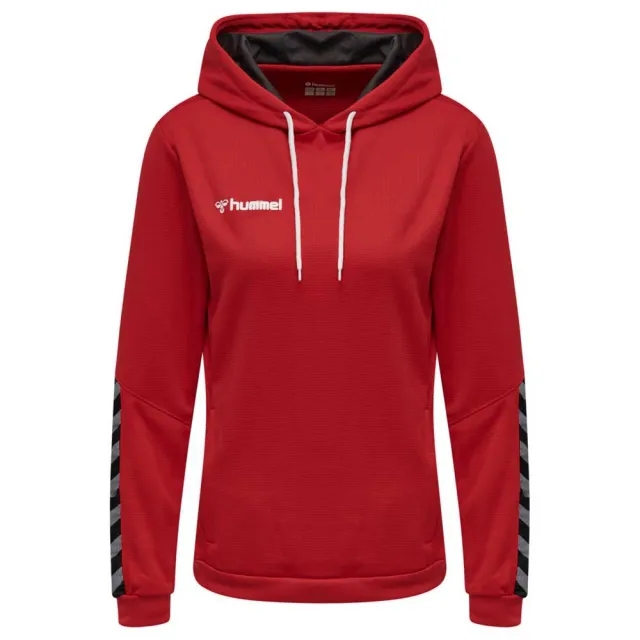 Hummel Structured Knit Hoodie - ['Red']
