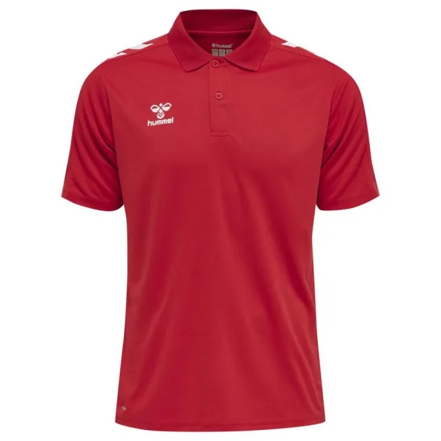 Hummel Core Xk Functional Short Sleeve Polo  - Red