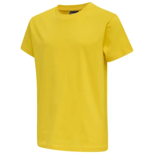 Hummel Short-Sleeved T-Shirt - ['Yellow']