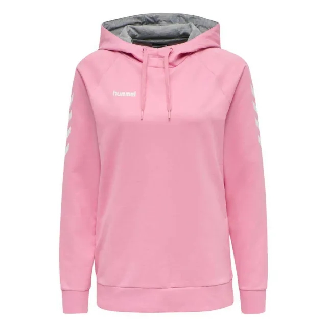 Hummel Hoodie With Chevron Sleeves - ['Pink']