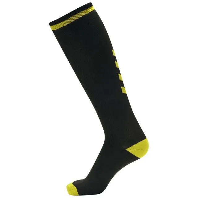 Hummel Elite Indoor High Socks - ['Yellow', 'Black']