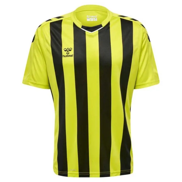 Hummel Core Xk Striped Short Sleeve T-shirt  - Green