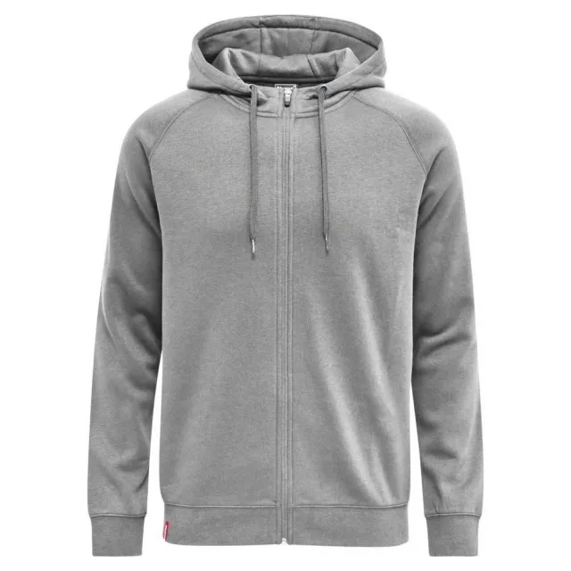 Hummel Red Classic Full Zip Sweatshirt  - Grey