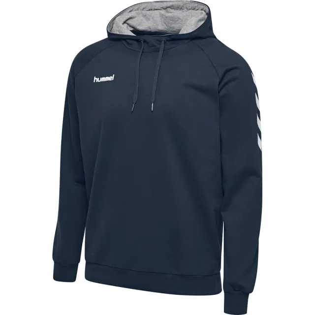 Hummel Go Cotton Logo Hoodie  - Black