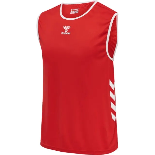Hummel Basketball Jersey - ['Red']