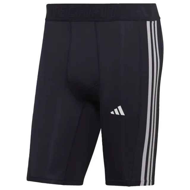adidas Techfit 3-stripes Training Short Tights Mens - Blue