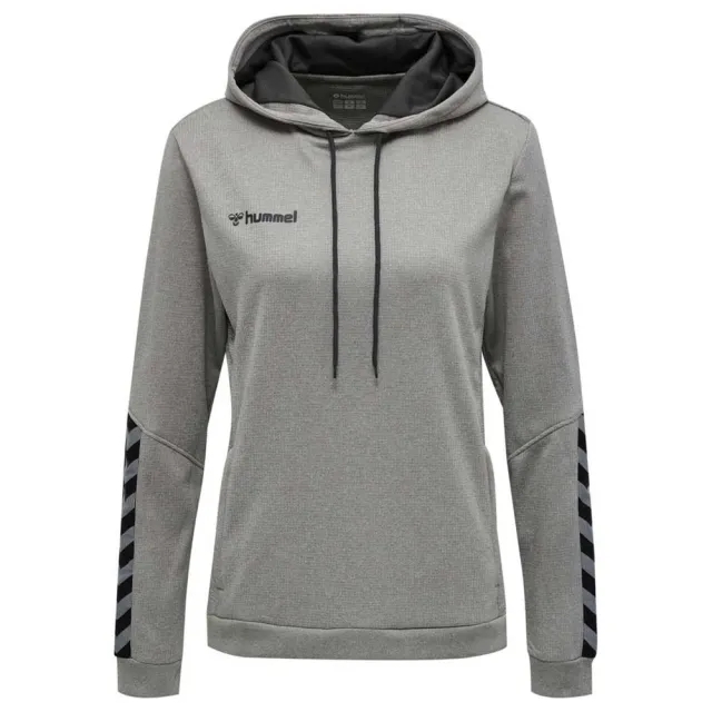 Hummel Structured Knit Hoodie - ['Grey']