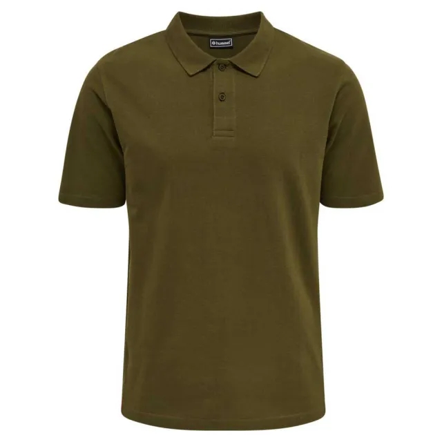 Hummel Red Stretch Short Sleeve Polo  - Green
