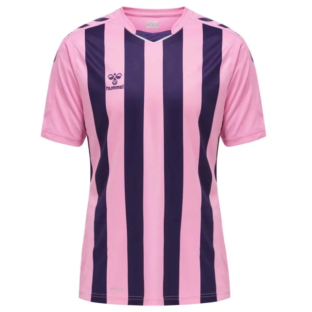 Hummel Playershirt Hmlcore Xk Striped - ['Pink']