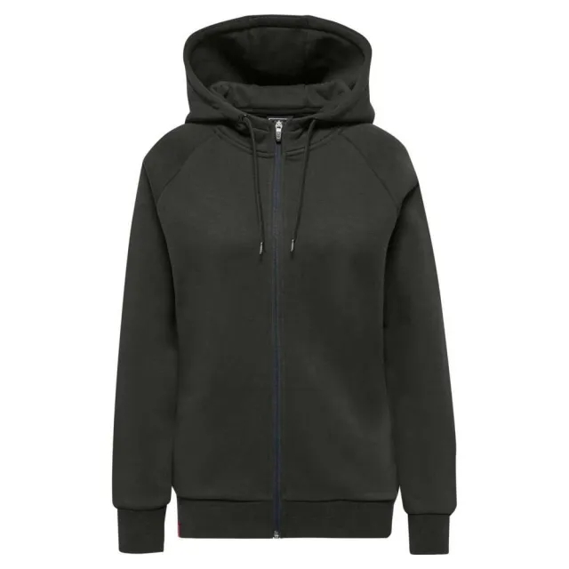 Hummel Red Heavy Full Zip Sweatshirt  - Grey