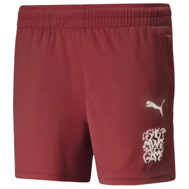 Puma Training Shorts She Moves The Game - ['Red']