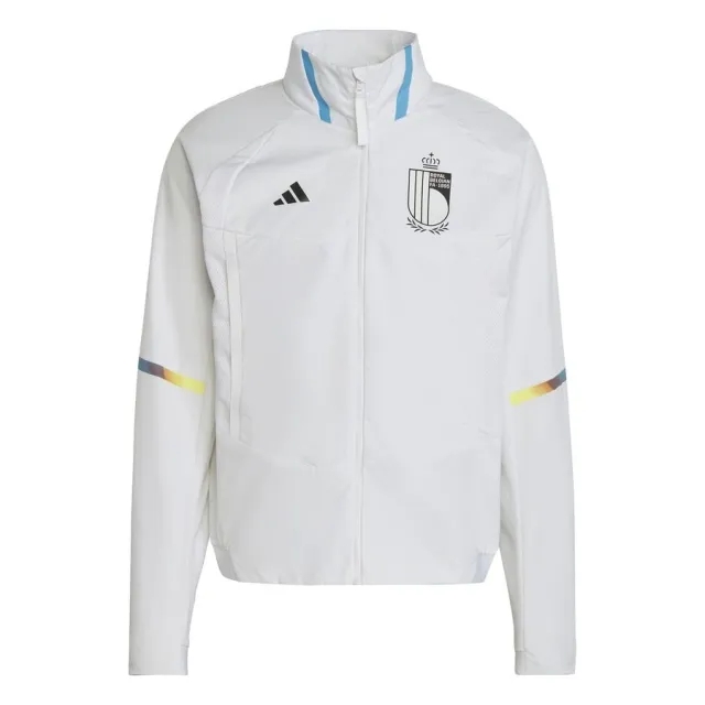 adidas Belgium Track Top Designed For Gameday - White - ['White']