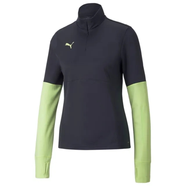 Puma Training Shirt Individualliga 1/4 Zip - ['Blue']