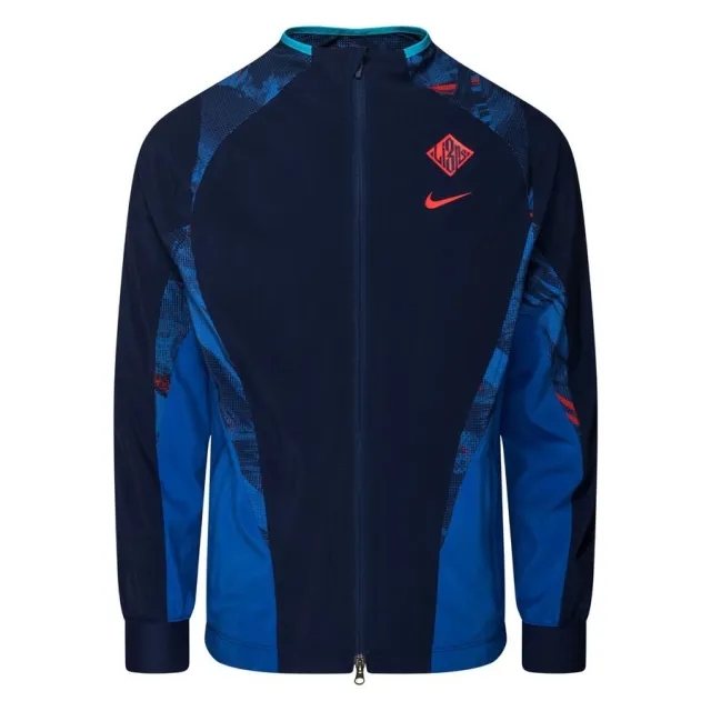 Nike England Training Jacket Dri-Fit Awf Woven - Blue Void/Game Royal/Challenge Red - ['Blue']
