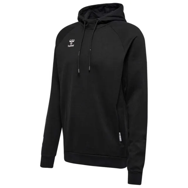 Hummel Move Grid Cotton Hoodie  - Black