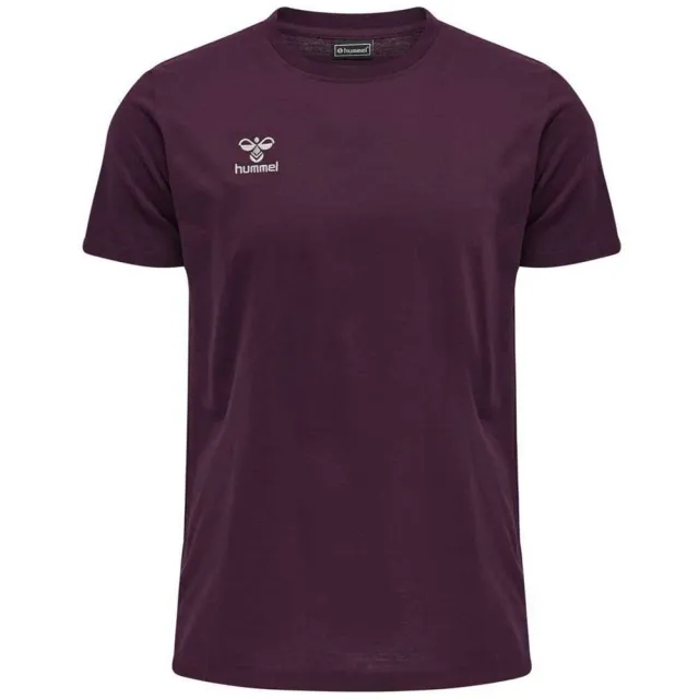 Hummel Move Grid Cotton Short Sleeve T-shirt  - Purple