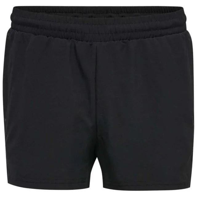 Hummel Move Grid Woven Shorts  - Black