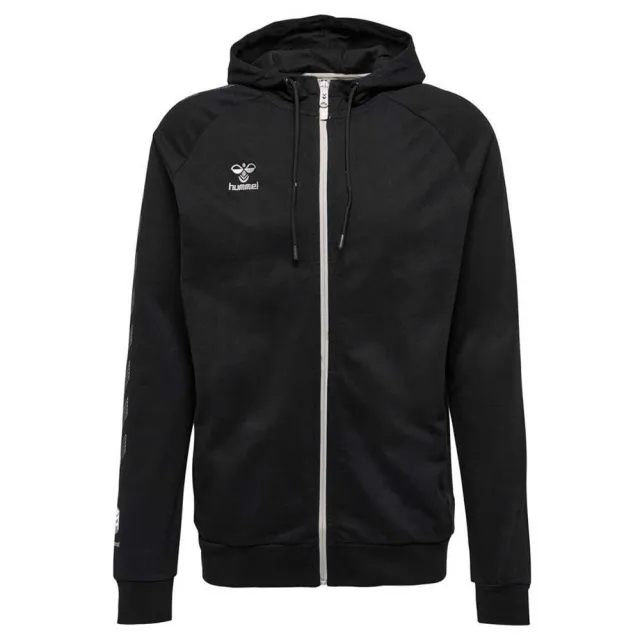 Hummel Zip Hoodie - ['Black']