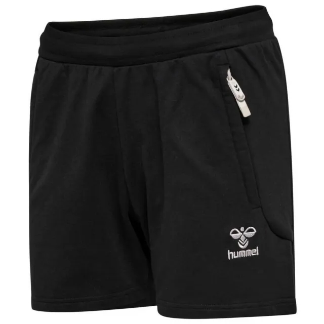 Hummel Move Grid Cotton Shorts  - Black