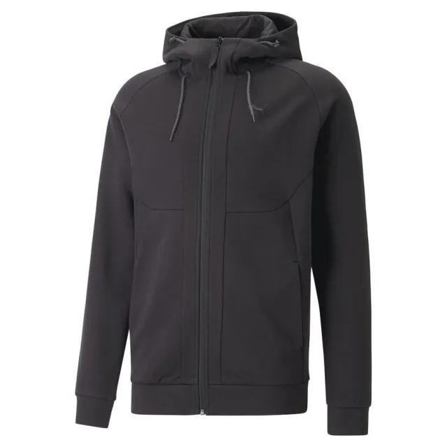 Puma Pumatech Full-Zip Hoodie Dk Hoody Mens - Black