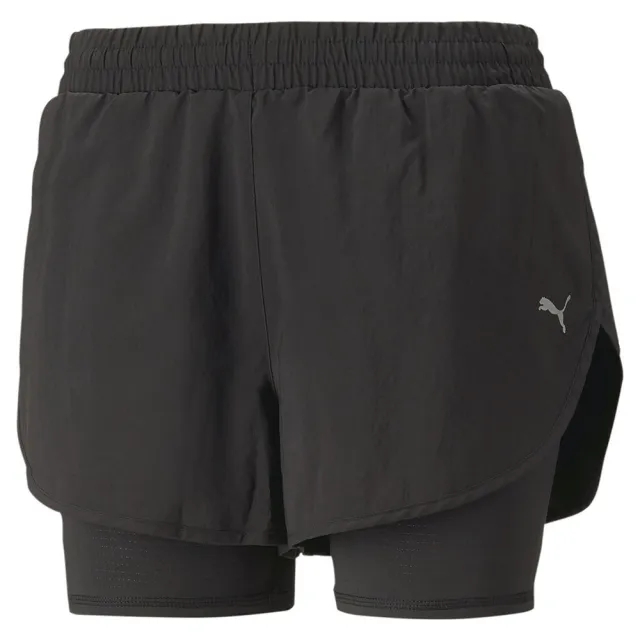 Puma FAVORITE WOVEN 2IN1 3 SHORT W - Black