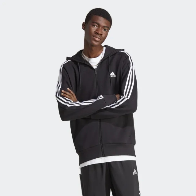 adidas Men's Fitness Soft Training Hoodie - Black