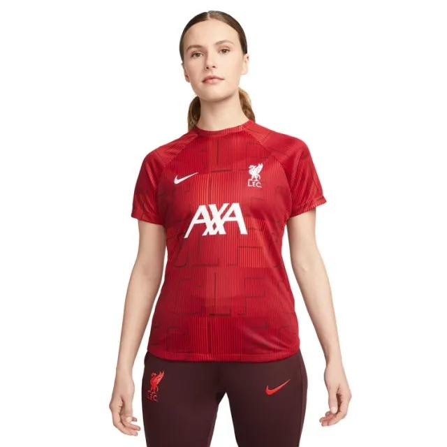 Liverpool Nike Academy Pro Pre Match Top - Red - Womens