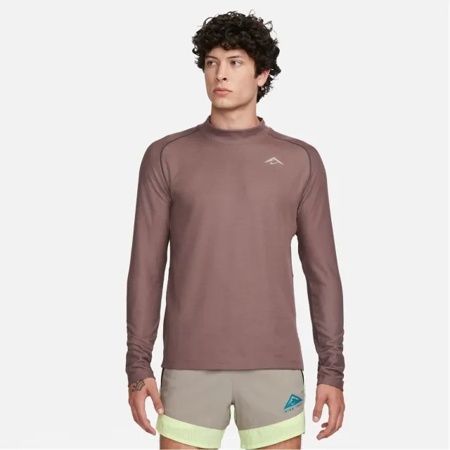 Nike Running Shirt Dri-Fit Trail - ['Purple']