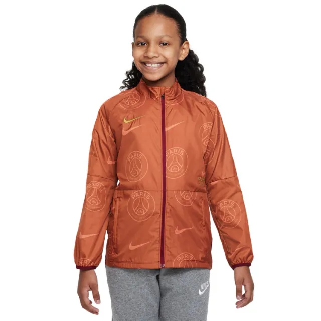 Nike Paris Saint Germain Jacket Dri-Fit Academy Awf Gx - Copper Metallic/Gold Suede Kids - ['Copper']