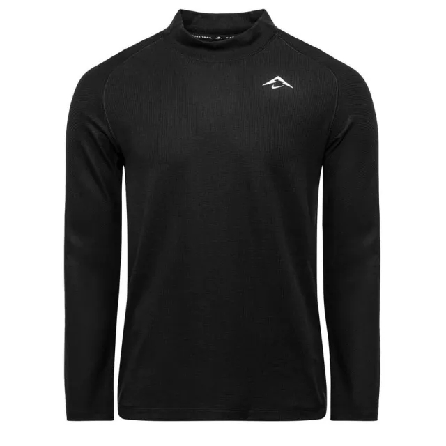 Nike Running Shirt Dri-Fit Trail - ['Black']