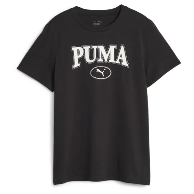 PUMA Squad T-Shirt Youth, Black