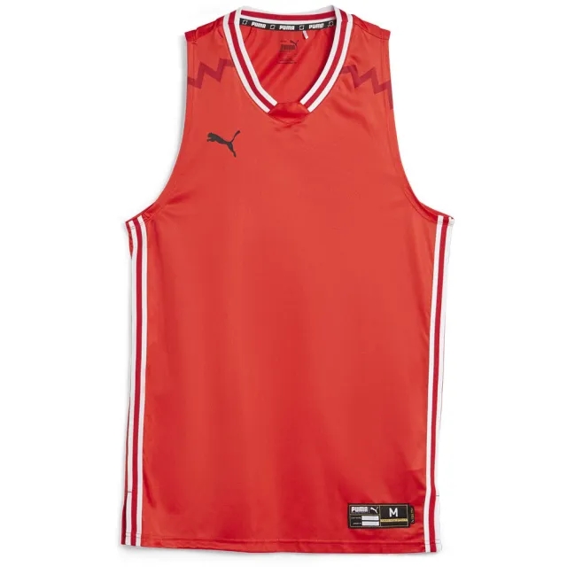 Hoops Team Game Jersey Puma Red - ['Red']