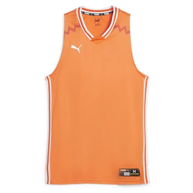 Puma Hoops Team Game Jersey Golden Poppy - ['Orange']