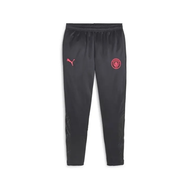 Puma Manchester City Training Trousers Pre Match - Dark Navy/Sunset Glow - ['Blue']
