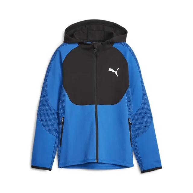 Puma Hoodie Evostripe Full Zip - ['Blue']