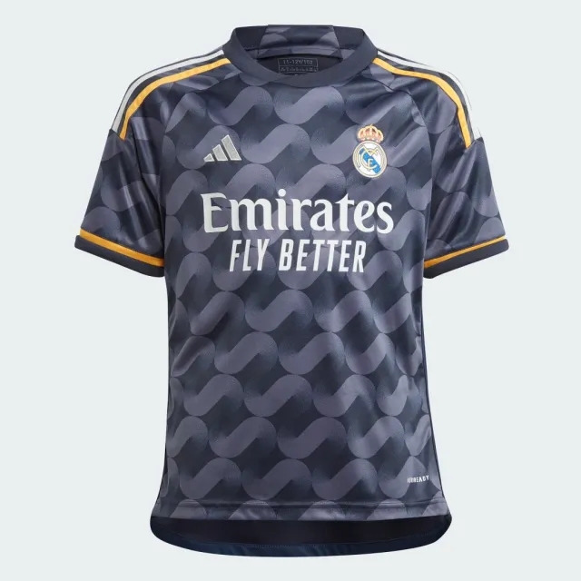 adidas Real Madrid Kids SS Away Shirt 2023/24