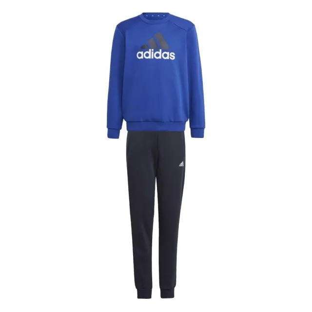 Adidas Tracksuit Essentials Fleece Big Logo - ['Blue']
