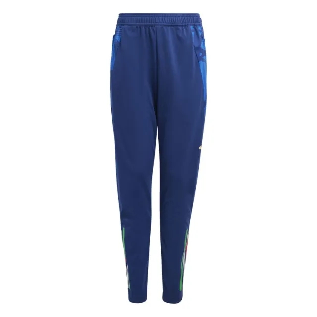 adidas Italy Track Pants Tiro 24 Euro 2024 - Night Sky Kids - ['Blue']